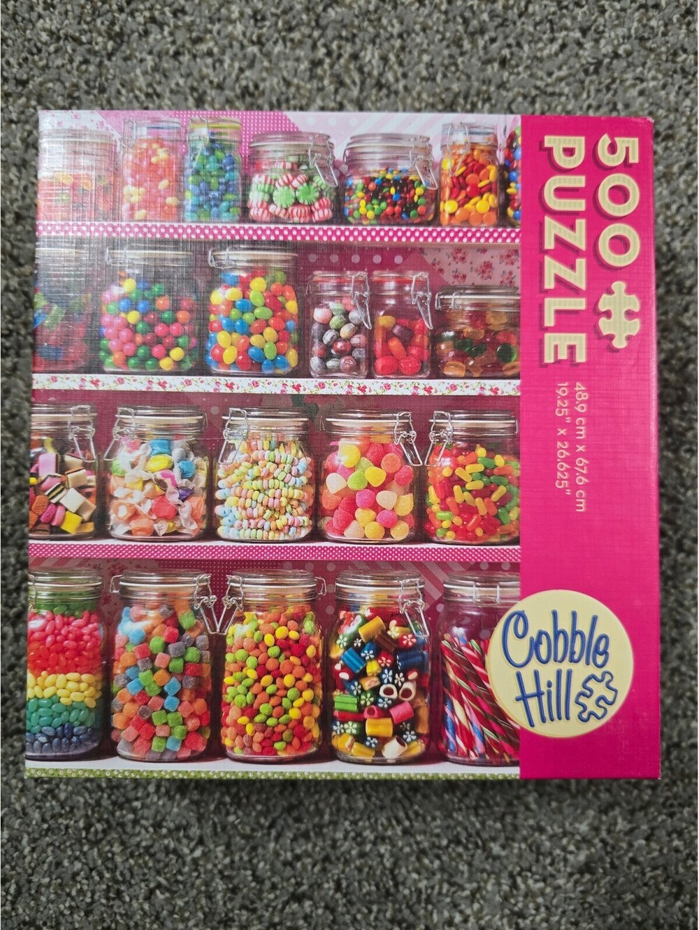 Cobble Hill 500 Piece Puzzle Candy Shelf
